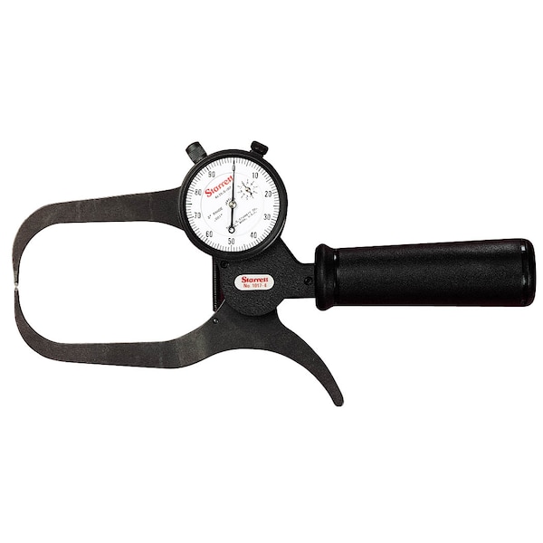 Starrett Outside Dial Caliper Gage 02" 10174 Zoro